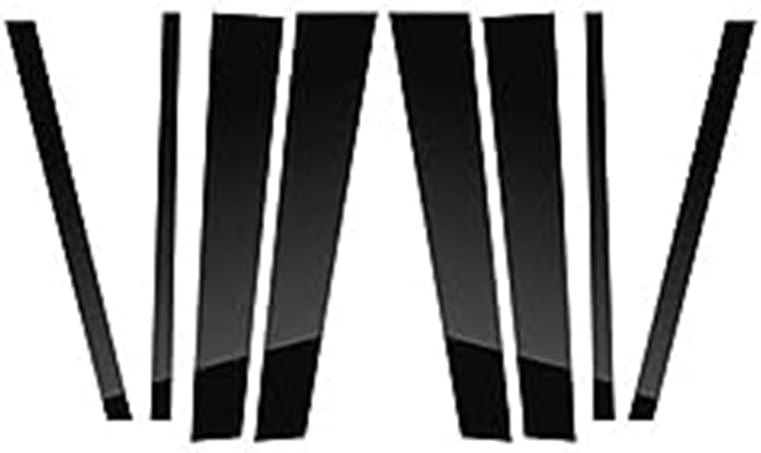 Wivplex Glossy Black Car Window Trim Cover for Toyota and Lexus - Image 1