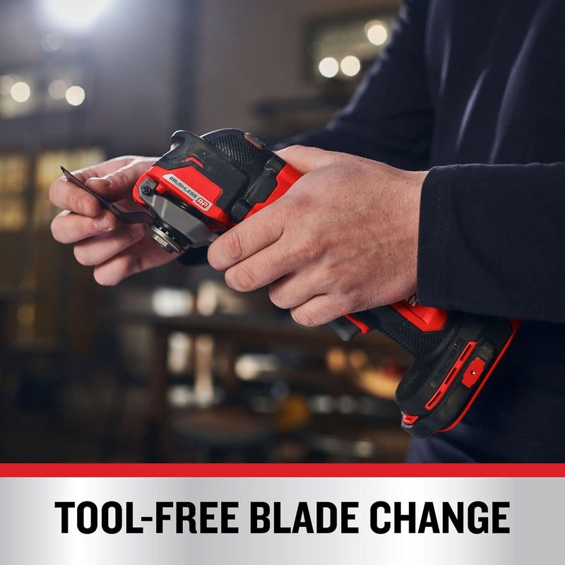 CRAFTSMAN V20 Cordless Oscillating Tool MultiTool Up to 19000 OPM Bare Tool Only CMCE565B - Image 4
