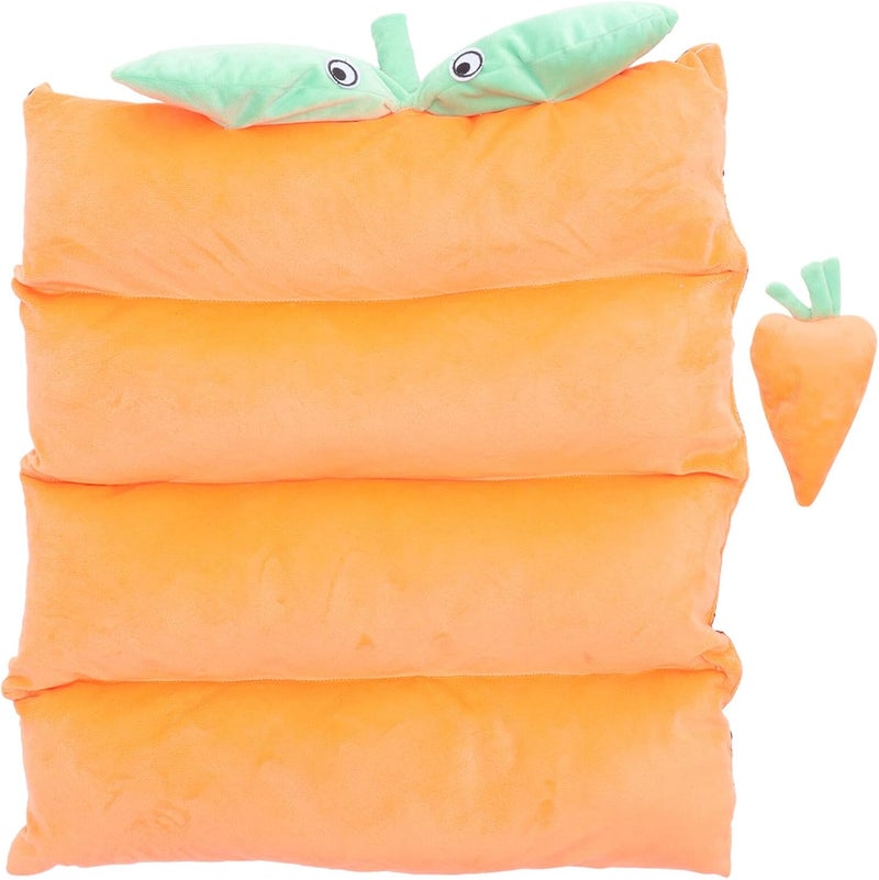 GALPADA Decorative Cat Tent Pet House with Thermal Pumpkin Pad Winter Warm Cushion Mat Indoor Bed for Cats and Small Dogs - Image 1