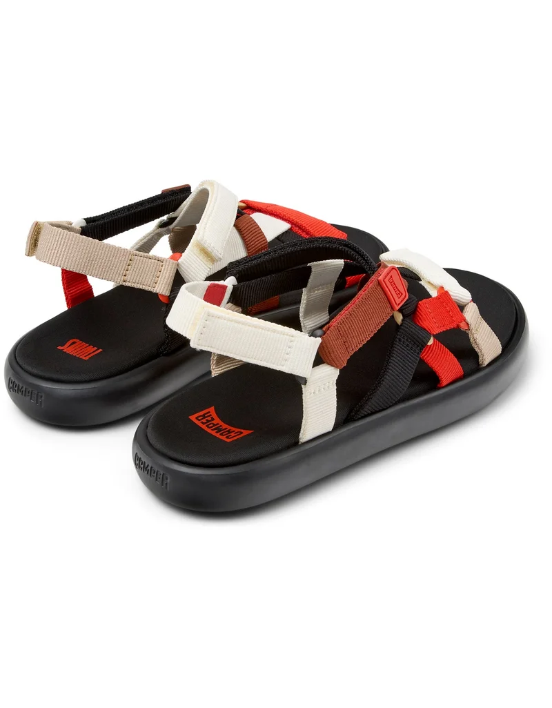 Camper Pelotas Flota Men Flat Sandals - Multicolour
