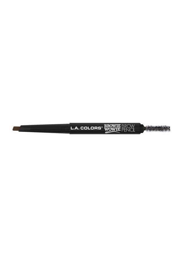 L.A. Colors Browie Wowie Brow Pencil, Soft Brown CBP403 - Image 3