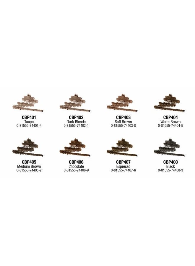 L.A. Colors Browie Wowie Brow Pencil, Soft Brown CBP403 - Image 4