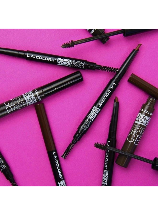 L.A. Colors Browie Wowie Brow Pencil, Soft Brown CBP403 - Image 5