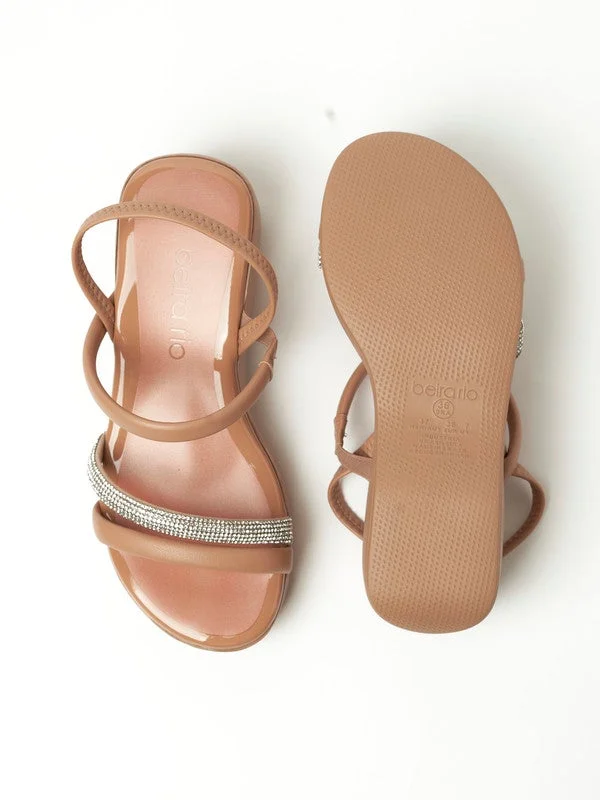 Beira Rio Sandals for Women with Back Strap – Stylish & Supportive sling Back Ladies Sandals