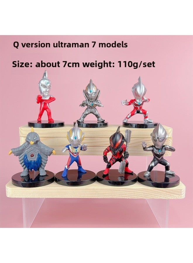 Free Shipping Ultraman Figure Blind Box Ultraman Tiga Infinite Zero Belial Geed Orb Dainajed 