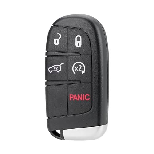 GZXNKEY Car Key Fob Replacement Remote Key Fit for Jeep Grand Cherokee 2014 2015 2016 2017 2018 2019 2020 2021 Keyless Entry Remote Fob M3N40821302 68143505 - Image 4