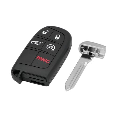 GZXNKEY Car Key Fob Replacement Remote Key Fit for Jeep Grand Cherokee 2014 2015 2016 2017 2018 2019 2020 2021 Keyless Entry Remote Fob M3N40821302 68143505 - Image 5