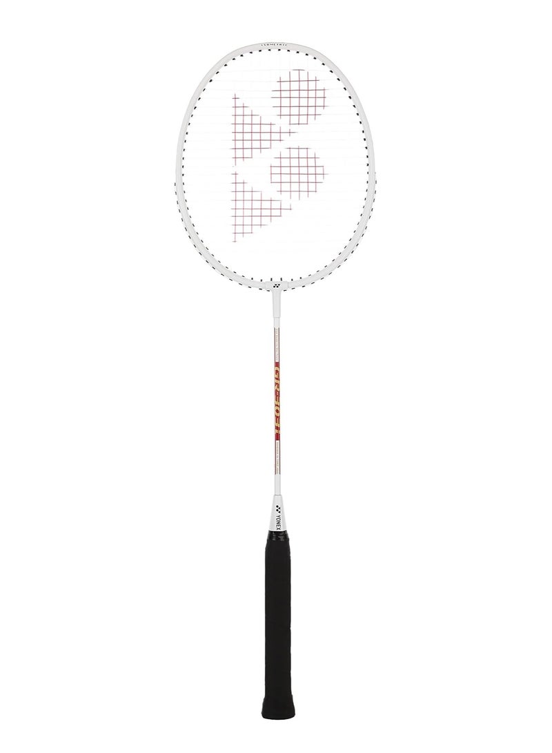يونيكس مضرب تنس الريشة YONEX GR 303i من الألومنيوم الفضي مع غطاء كامل - Image 1