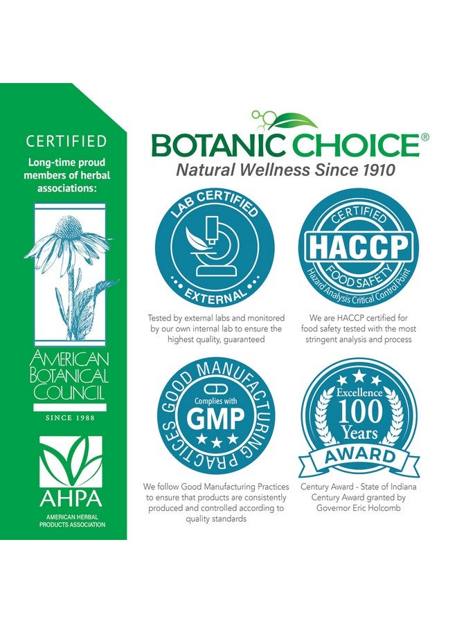 Botanic Choice صيغة الأعشاب للغازات والانتفاخ من بوتانيك تشويس - دعم هضمي طبيعي مع الزنجبيل، النعناع والكراوية - 30 كبسولة نباتية - Image 4