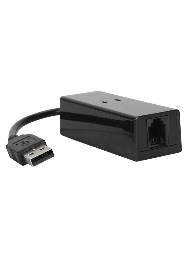 Thoraya - USB 56K External Dial Up Fax Data Modem Plug and Play Computer Laptop Fax Modem for Windows 10 8 7 Vista XP for LINUX - Image 1