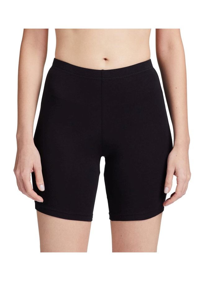 JOCKEY - Jockey 1529 Women High Coverage Super Combed Cotton Elastane Stretch Mid Waist Shorties with Concealed Waistband - Image 1