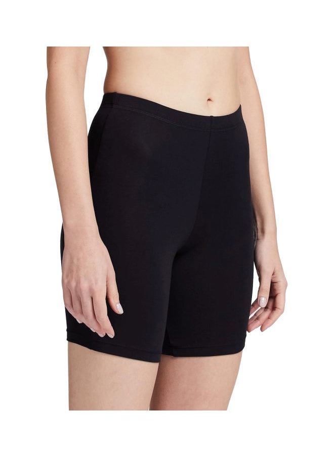 JOCKEY - Jockey 1529 Women High Coverage Super Combed Cotton Elastane Stretch Mid Waist Shorties with Concealed Waistband - Image 1