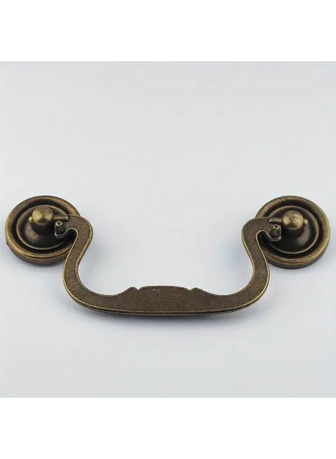 2pcs Antique Bronze Drawer Handles Vintage Cabinet Pulls Swirl Design - Image 5