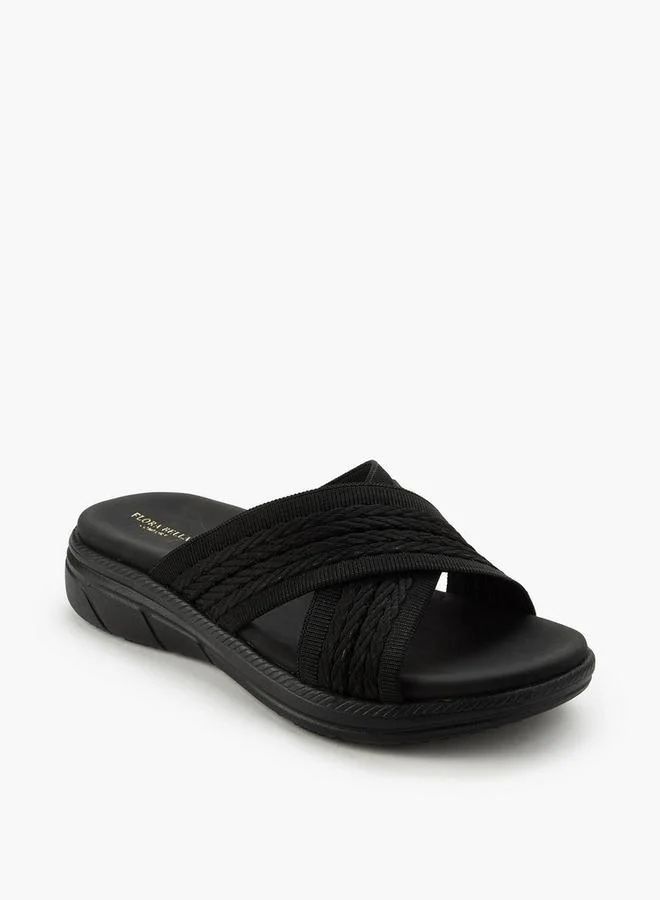 Flora Bella By Shoexpress Flora Bella Women Textured Comfort Sandals