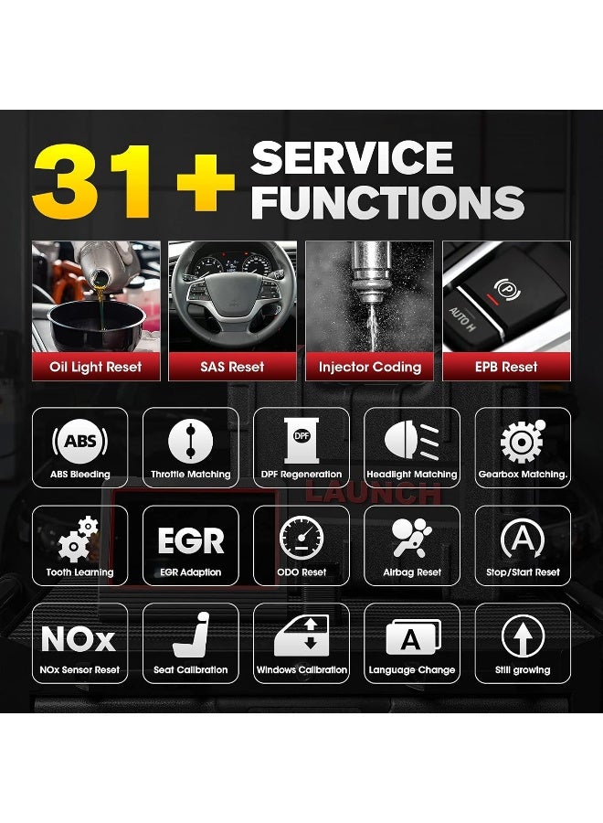 Launch LAUNCH X431 PROS V+ 5.0, 2024 OBD2 Diagnostic Device  - Image 4