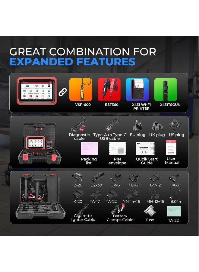 LAUNCH X431 PROS V+ 5.0, 2024 OBD2 Diagnostic Device