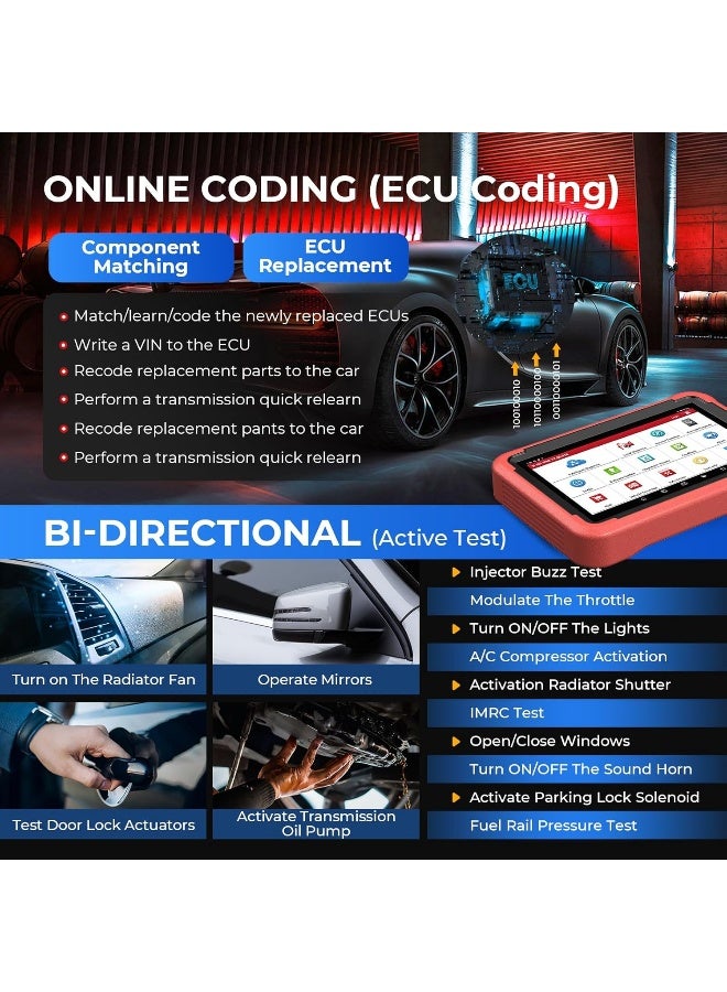 Launch LAUNCH X431 PROS V+ 5.0, 2024 OBD2 Diagnostic Device  - Image 3