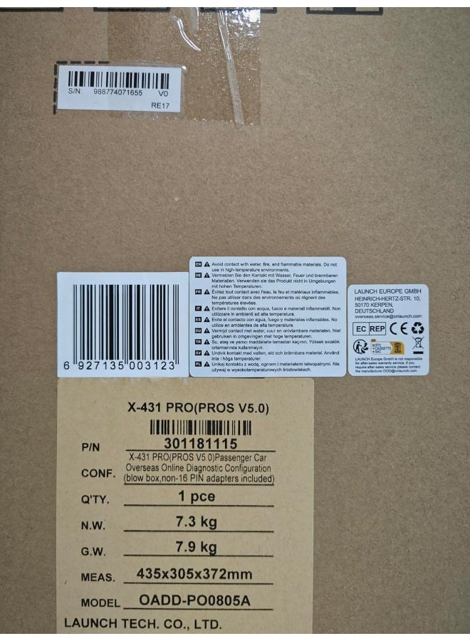 LAUNCH X431 PROS V+ 5.0, 2024 OBD2 Diagnostic Device
