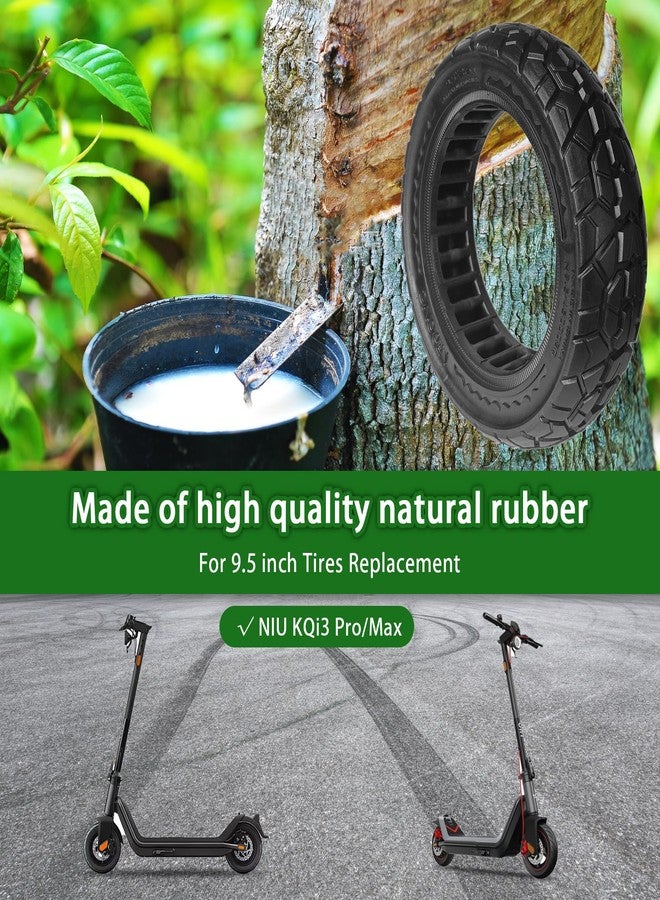 Hromra 1 Pack 9.5 x 2.50 Off-road Solid Tire, 9.5x2.5-6.1 Tires Replacement - Image 2