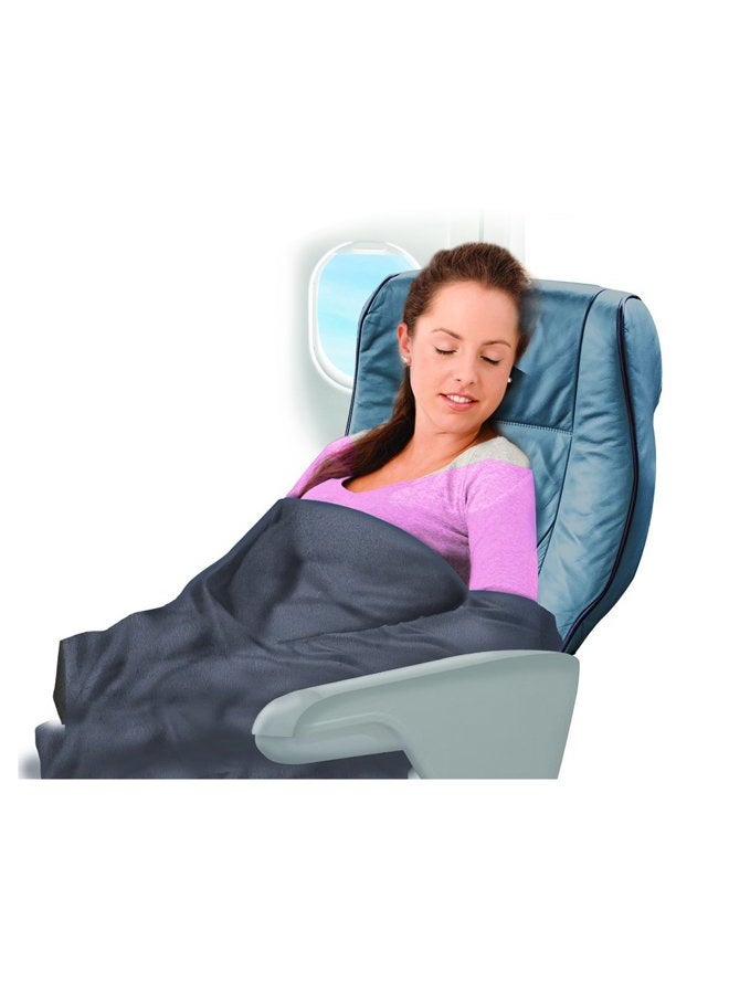 Cloudz Fleece Blanket 50" x 60" Black BLK-937006-CAT - Image 3