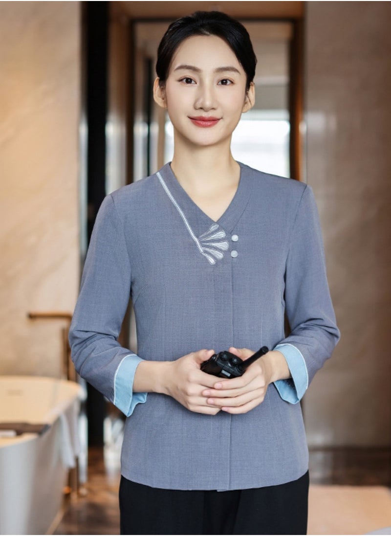 KUYING New Summer Cleaner Work Clothes  - Image 1