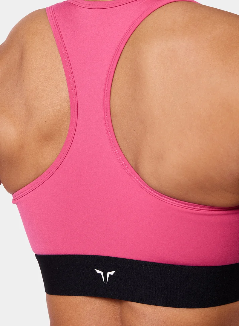 SQUATWOLF Statement Racerback Bra