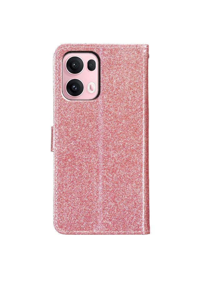 S-TOP Case For OPPO Reno13 Pro Global Glitter Powder Flip Leather Phone Case - Image 3