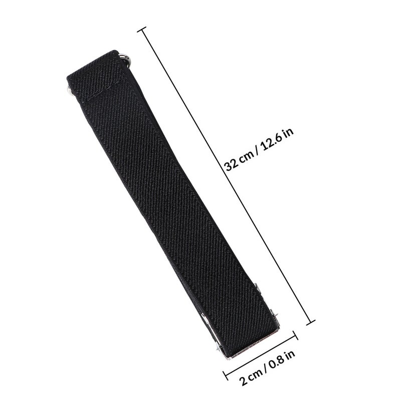 1 Pair Full Matching Armband Simple Elastic Armlet Unisex Armband for Women Men - Image 2