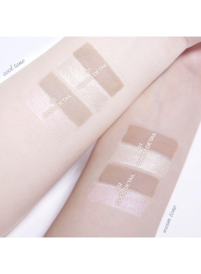 BBI@ BBIA Bbia Last Contour Stick - Dual-Sided Contouring & Highlighting Duo Stick Easy Dual-Ended Natural Contour & Highlight Blendable Buildable Longlasting Korean Face Makeup (02 Cool Detail, Pack Of 1) - Image 5