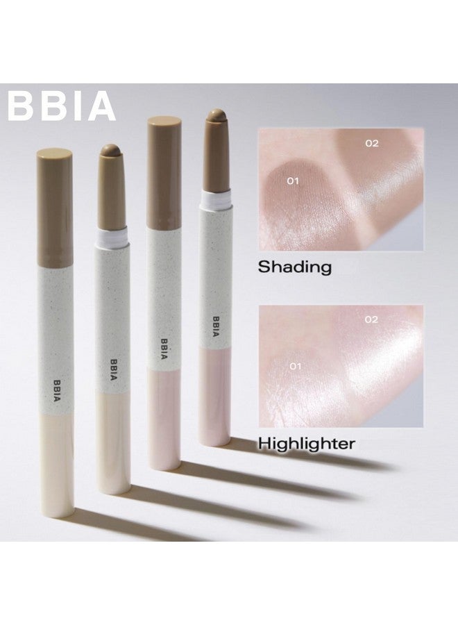 BBI@ BBIA Bbia Last Contour Stick - Dual-Sided Contouring & Highlighting Duo Stick Easy Dual-Ended Natural Contour & Highlight Blendable Buildable Longlasting Korean Face Makeup (02 Cool Detail, Pack Of 1) - Image 4