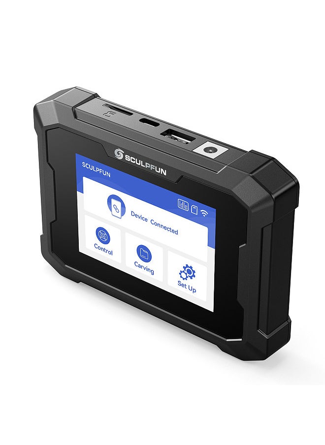 SCULPFUN - TS1 Laser Engraver Touchscreen 3.5-inch Control Terminal Real-time Slicing Function Used with SCULPFUN APP Suitable for Most Laser Engraving Machines - Image 1