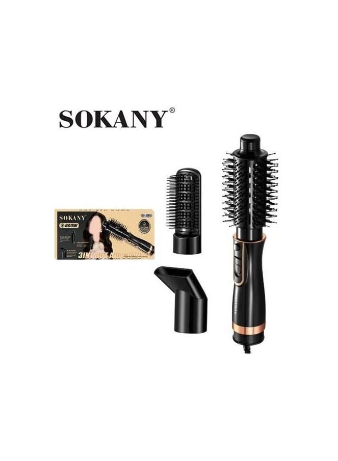 سوكاني فرشه استشوار سوكانى 3*1 1000 وات SK-15031 لجميع اغراض الشعر (تجفيف- تصفيف- تنعيم)_ ضمان سنة  - Image 1