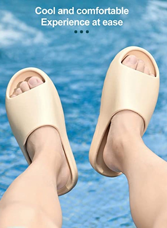 HomarKet Bathroom Shower Slippers Anti Skid Quick Drying Shower Slippers Bathroom Sandals Super Cushioning Thick Soles for Men and Women  - Image 5