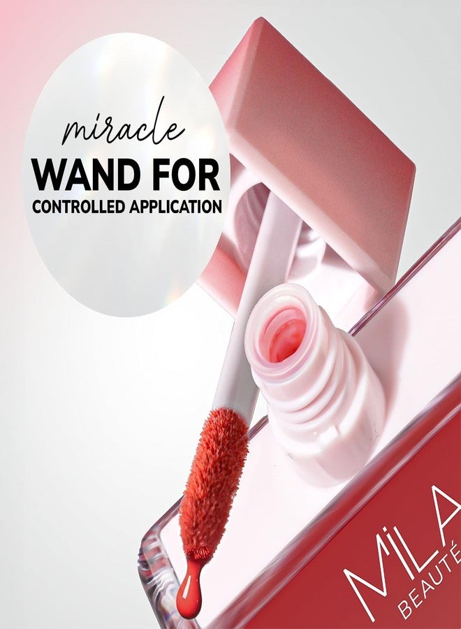 PREMIUM Pookie Serum Liquid Blush for Face Makeup | Highly Pigmented & Easily Blendable Blusher | Non Drying Formula with Orange Peel Extracts | Suitable for Indian Skin Tones - Baby Boo SH-7711 - Image 5