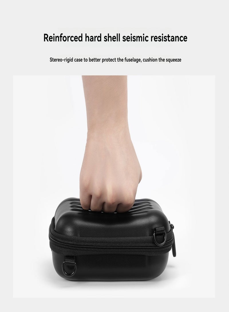 Cwatcun Caden Camera Organiser D158 Card Camera Bag EVA Hard Shell Drop-proof Crossbody Digital Bag Tiny Portable Storage Bag - Image 4