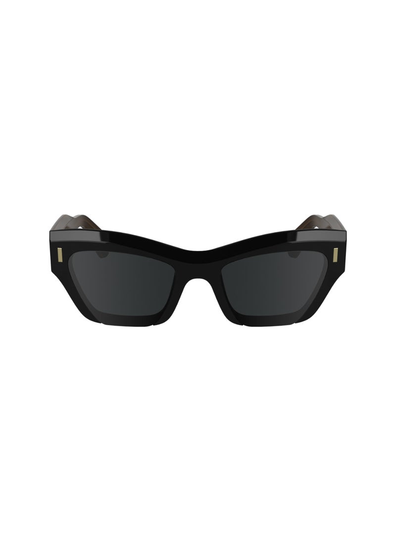 CALVIN KLEIN FULL RIM ACETATE ACETATE CALVIN KLEIN SUN CK24531S 5320 (001) BLACK  - Image 2