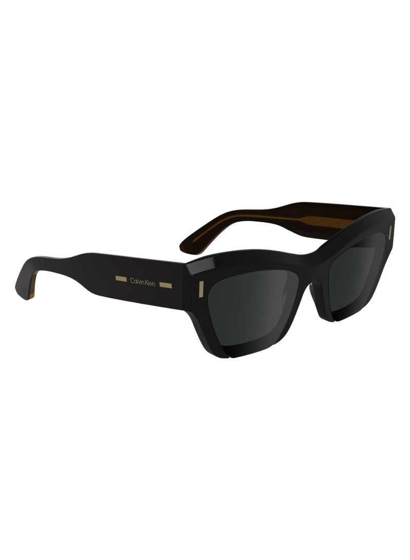 CALVIN KLEIN FULL RIM ACETATE ACETATE CALVIN KLEIN SUN CK24531S 5320 (001) BLACK  - Image 3