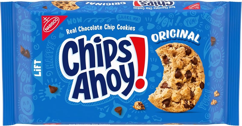 Chips Ahoy شيبس أهوي! بسكويت الشوكولاتة الأصلي - 13 أونصة عبوة قابلة لإعادة الإغلاق - Image 1