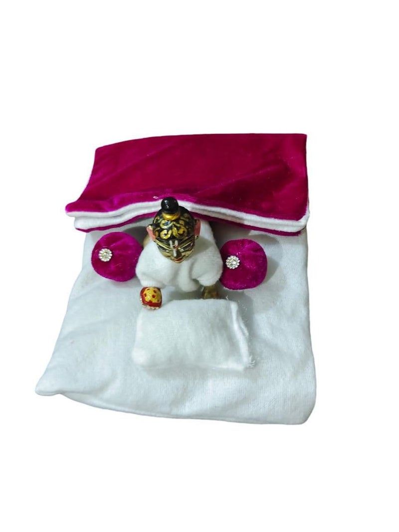 SEER LADDU Gopal Bed/Bedding Set, Soft Fabric, Warm for Winter, for Krishna Dress, KANHA JI Dress, BALGOPAL Dress, Pack of 1 - Image 3