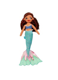 Franco Disney'S The Little Mermaid Live Action Movie Ariel Bedding Super Soft Plush Cuddle Pillow Buddy (Official Licensed Disney Product)  - Image 1