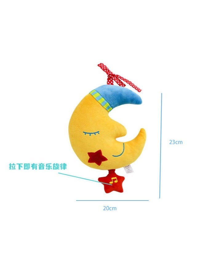 general Baby toys 0-3 years old music toys cute cartoon plush toys moon bell - Image 3