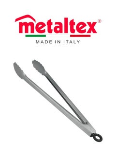 Metaltex Metaltex Stainless Steel Multi-Purpose Grill Tongs 35cm – Locking BBQ & Kitchen Tongs 