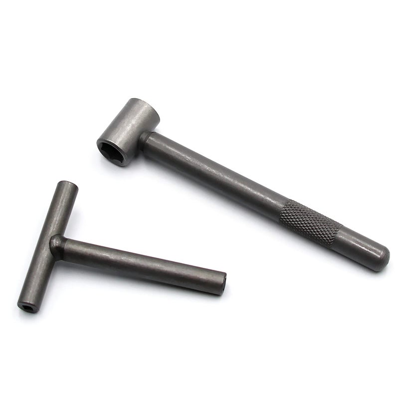 Slaige Motorcycle Scooter Valve Tappet Engine Valve Screw Repair Wrench, Adjusting Square Hexagonal Hole Tool Spanner Tool - Image 1