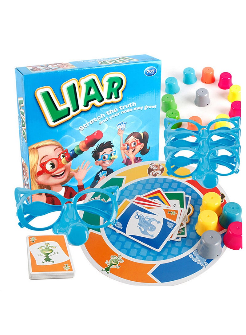 Sharpdo Concealment Puzzle Fun Game Long Nose Guess Who Lied Punishment Class Parent-Child Interaction Table Toys