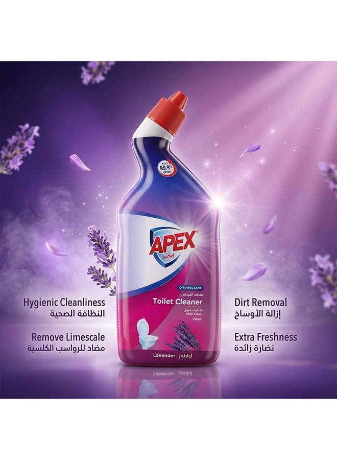 APEX منظف المرحاض أبكس برائحة اللافندر 750 مل - Image 2