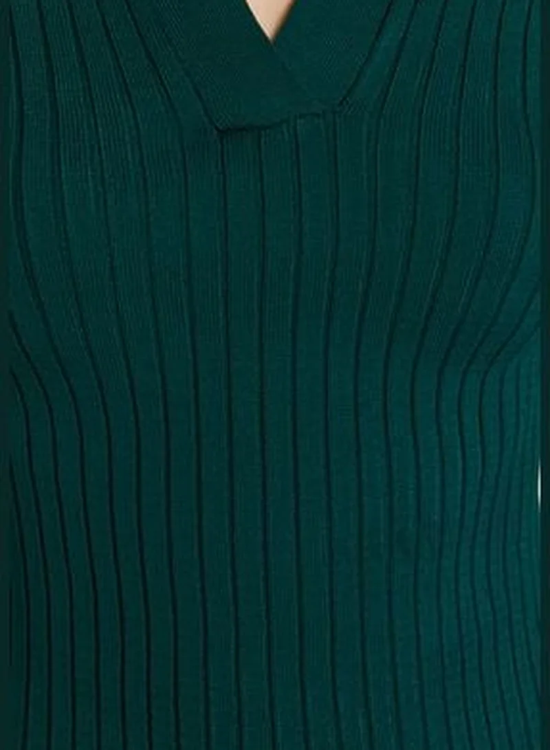 trendyol Emerald Green Knitwear Sweater TWOAW23KZ00467
