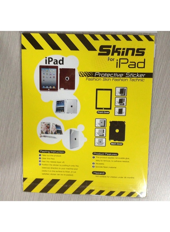 Suitable For 2025 IPad Air 13 Inch Back Film A16 Tablet Computer Shell Film 3M Back Film Back Film-Color:For Apple Silver (3M)-Dimensions:iPad Air(WIFI Version) - Image 4