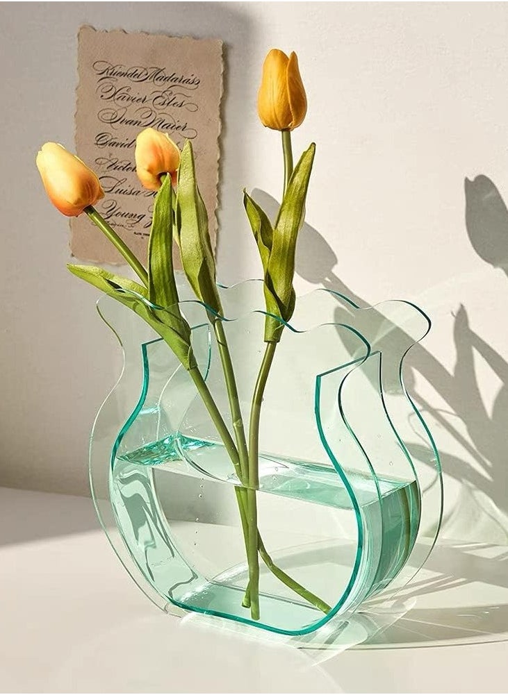 Oasisgalore Acrylic Flower Vase Fish Tank for Home Office Wedding Decor  - Image 2