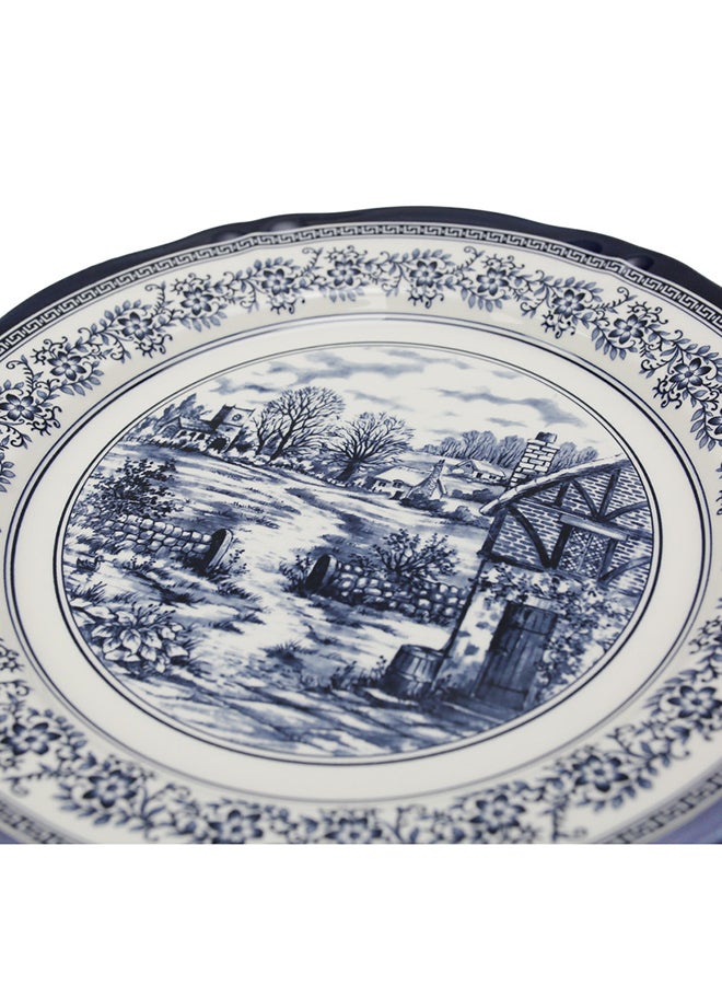 Akdc Dinner Plate Round 10.7"A Classic And Versatile Piece That Provides The Perfect Canvas For Your Main Courses, Enhancing Your Dining Experience With Its Timeless Design. - Image 3