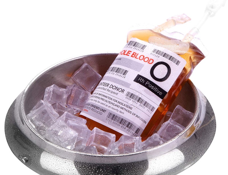 WYNK 20 Pack Halloween Decorations Blood Bag for Drink, 11.5 FL Oz Reusable Cups Containers, Live Blood of Theme Parties, Halloween/Vampire/Hospital Theme Party Favors, Nurse Graduation Party Props - Image 4